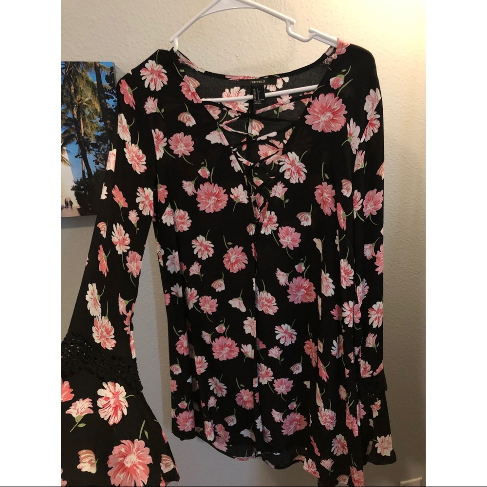 Floral Long Sleeve Dress